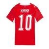 Sveits Granit Xhaka #10 Hjemmedrakt Kvinner VM 2026 Kortermet